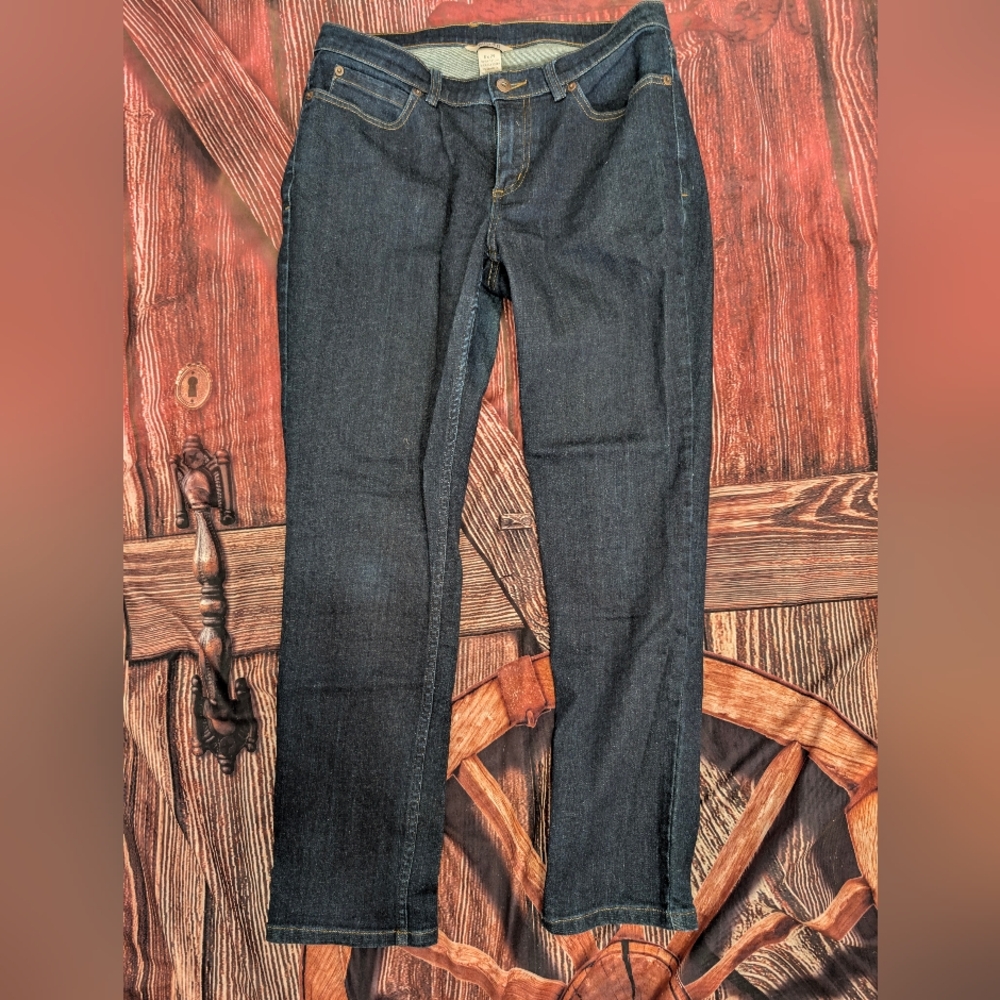 Duluth Trading Daily Denim Straight Leg Jeans For Women